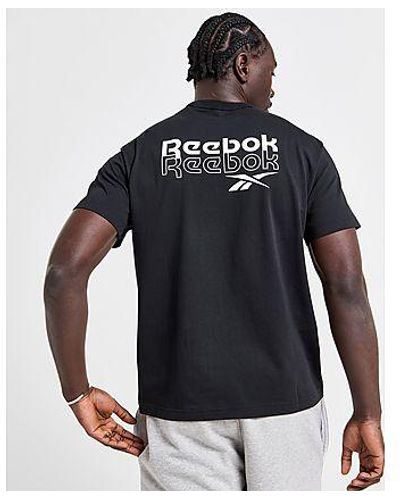 Reebok Stack Logo T-shirt - Black
