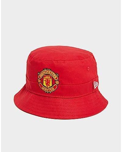 KTZ Manchester United Fc Bucket Hat - Red