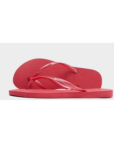 Havaianas Slim Flip Flops - Red