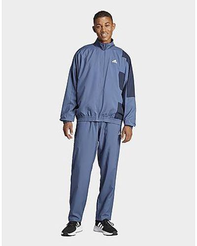 adidas Sportswear Colorblock Track Suit - Blue