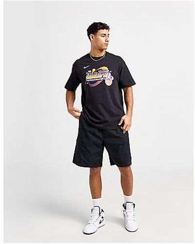Nike Nba La Lakers Max90 T-shirt - Black