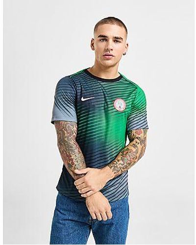 Nike Nigeria Pre Match Shirt - Black