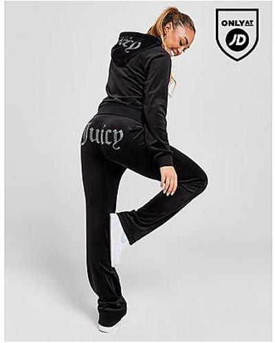Juicy Couture Pantalon de jogging Diamante Velours - Noir