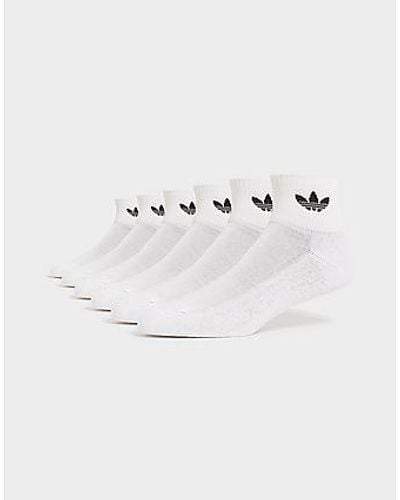 adidas Originals 6-pack Quarter Socks - Black