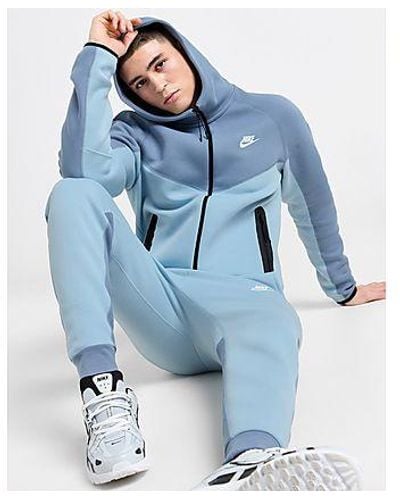 Nike Tech Fleece Hoodie - Bleu