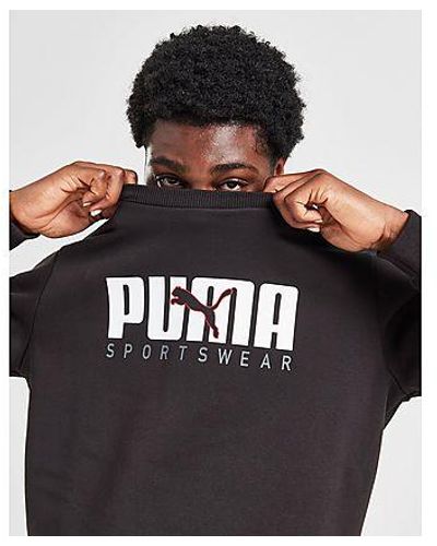 PUMA Core Sportswear Crew Sweatshirt - Black