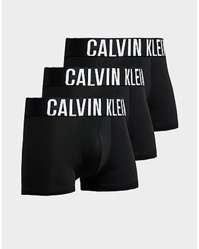 Calvin Klein 3-pack Trunks - Black