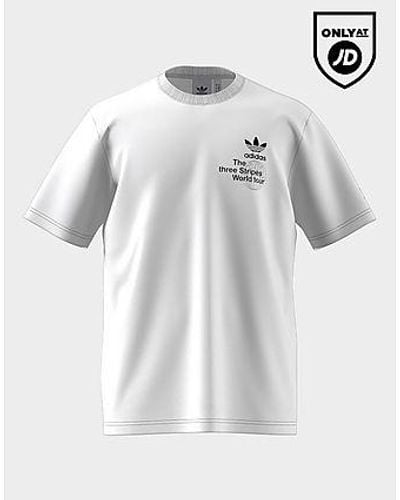 adidas Originals World Tour T-Shirt - Nero