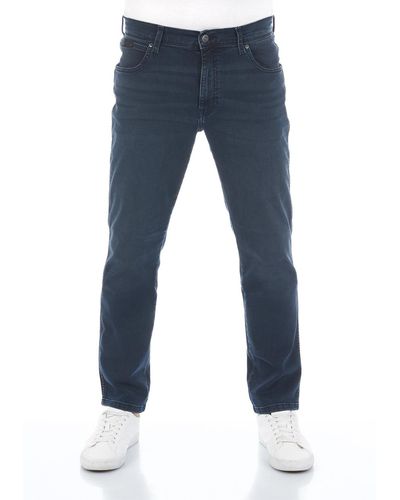 Wrangler Jeans Texas Slim Fit Stretch - Blau