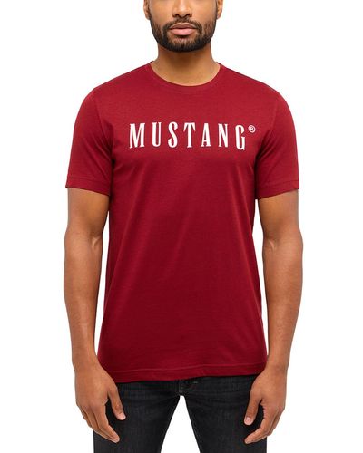 Mustang T-Shirt AUSTIN - Rot
