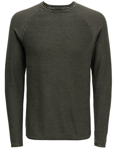 Only & Sons Pullover ONSDEXTOR - Grün