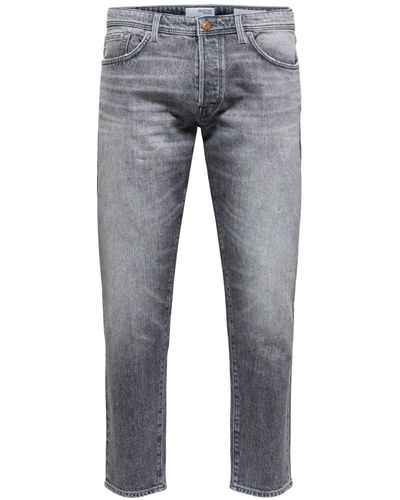 SELECTED Jeans SLH172-SLIMTAPE TOBY 24305 - Grau
