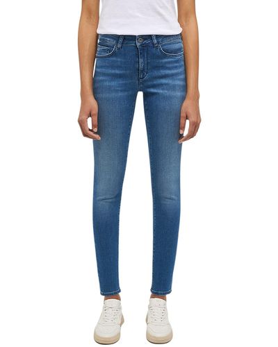 Mustang Jeans SHELBY Skinny Fit - Blau