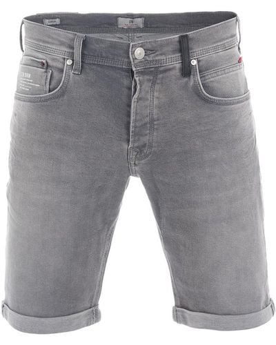LTB Jeans Bermuda Corvin Slim Fit - Grau
