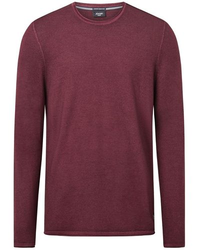 Joop! Rundhals Pullover JJ224K039 - Lila