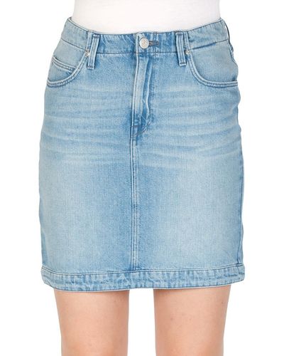 Lee Jeans Jeansrock Mom Skirt - Blau