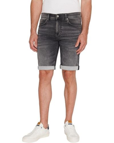 Pepe Jeans Jeans Short SLIM GYMDIGO SHORT - Grau
