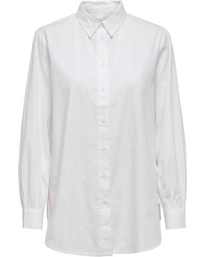ONLY Hemd ONLNORA Regular Fit - Weiß