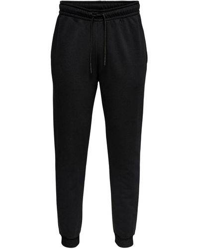 Only & Sons Sweatpants ONSCERES - Schwarz