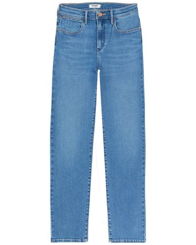 Wrangler Jeans STRAIGHT - Blau