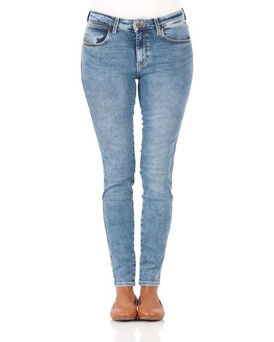 Wrangler Jeans Skinny Fit - Blau