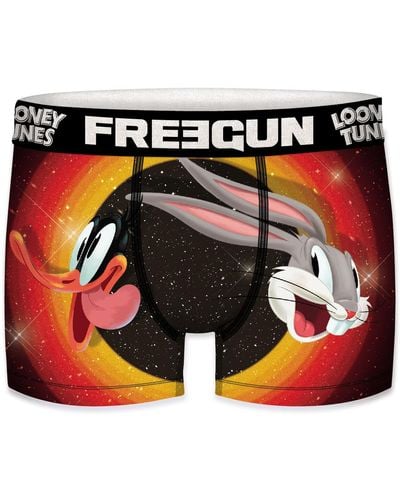 Freegun Looney Tunes Boxershorts Bugs Bunny Daffy Duck - Orange