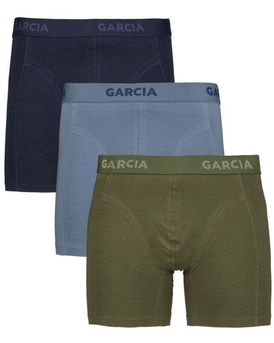 Garcia 3 Pack Boxershorts Groen