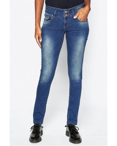 LTB Zena Slim Fit Valoel Wash - Blauw