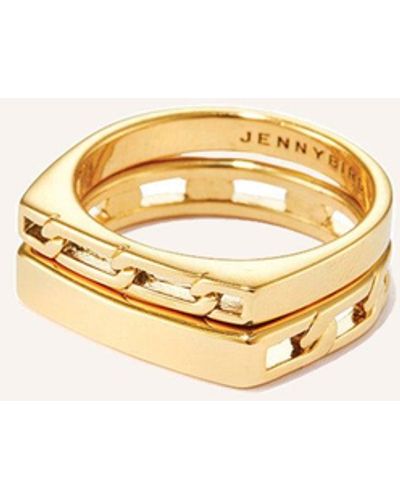 Jenny Bird Brady Ring Set - Natural