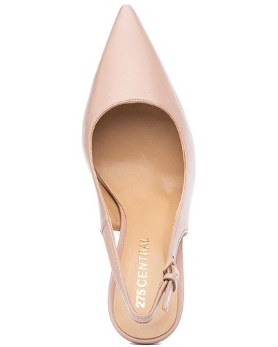 275 Central Fred Pump Nude Leather - Natural
