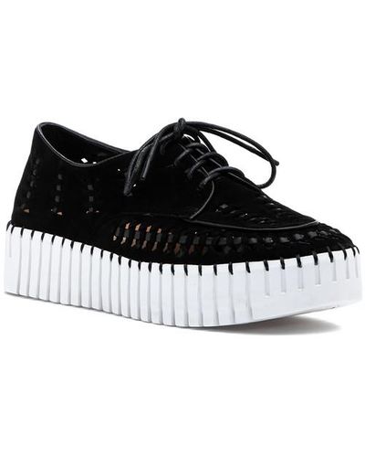 Silent D Brodies Oxford Sneaker - Black
