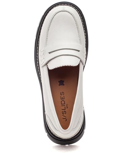 J/Slides Tyler Loafer - White