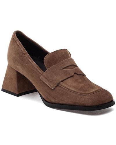 275 Central Lonzo Loafer Pump - Brown