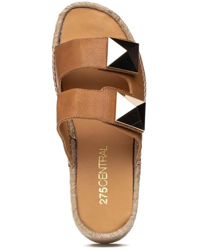 275 Central Milano Espadrille Sandal Cuoio Leather - Natural