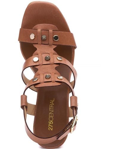 275 Central Lucy Sandal Cuoio Leather - Brown