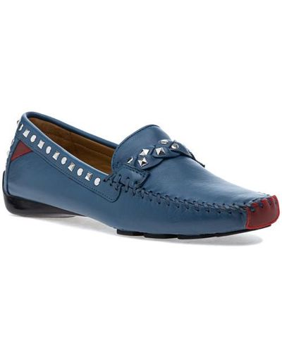 Robert Zur Twisted Galaxy Loafer Ocean Leather - Blue