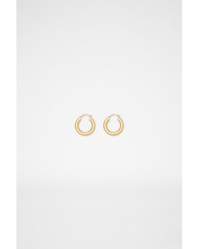Jil Sander Classic Earrings For Female - White