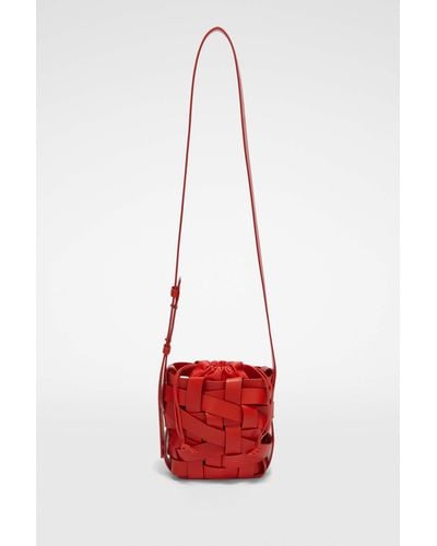 Jil Sander Woven Small - Red