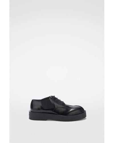 Jil Sander Lace-up Shoes For Male - Black
