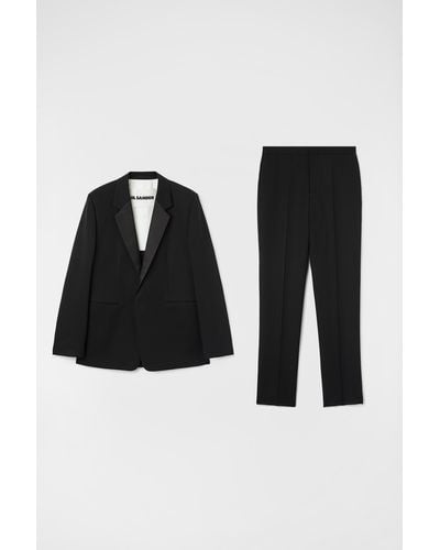 Jil Sander Tailored Suit - Black