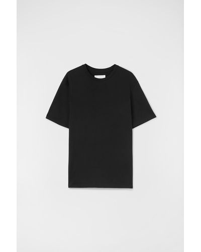 Jil Sander Shirt mit rundhalsausschnitt - Schwarz