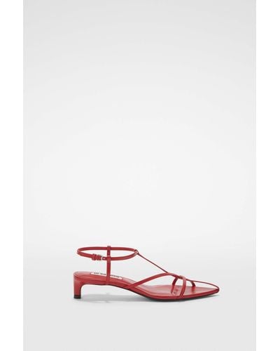 Jil Sander High Sandals - White