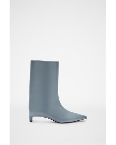 Jil Sander Ankle Boots For Female - Blue