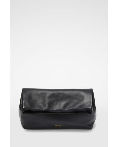 Jil Sander Pochette rollup - Gris