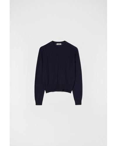 Jil Sander Crew-neck Jumper - Blue