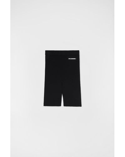 Jil Sander Biker Shorts - Black