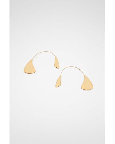 Jil Sander Boucles d'eilles - Métallisé