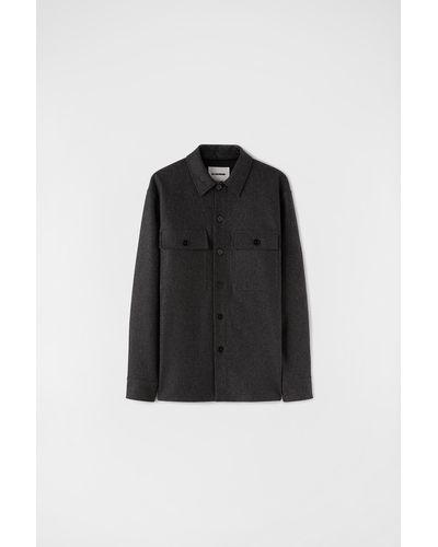 Jil Sander Hemdjacke - Schwarz