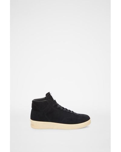 Jil Sander High-top Trainers For Male - Black