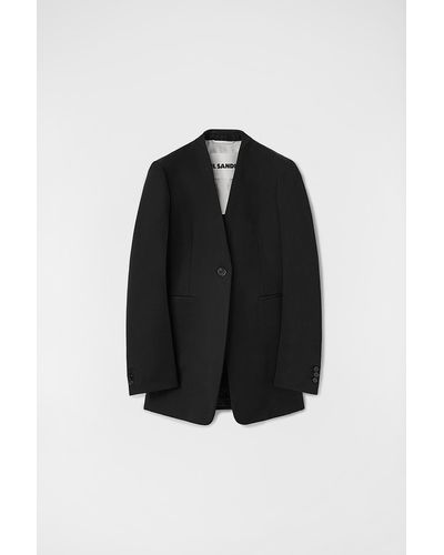 Jil Sander Tailored Jacket For Female - Black